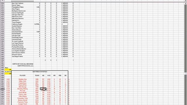 (PT6 of 8) Strat-O-Matic baseball EXCEL game player and stats. смотреть онлайн
