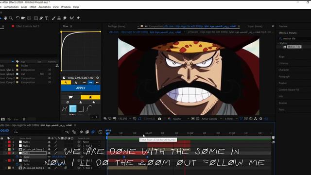 Smooth Zoom Transitions-Amv Tutorial After Effect смотреть онлайн