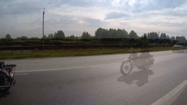 Порхаем по ветру... JAWA 350 634 8.15 смотреть онлайн