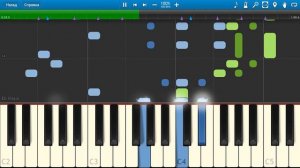 Виновата Ли Я - Русская народная песня (на пианино Synthesia cover)