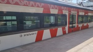ЭГЭ2Тв-024 «Иволга-4.0» на станции Митьково (Линия D3). 3 августа 2024г.