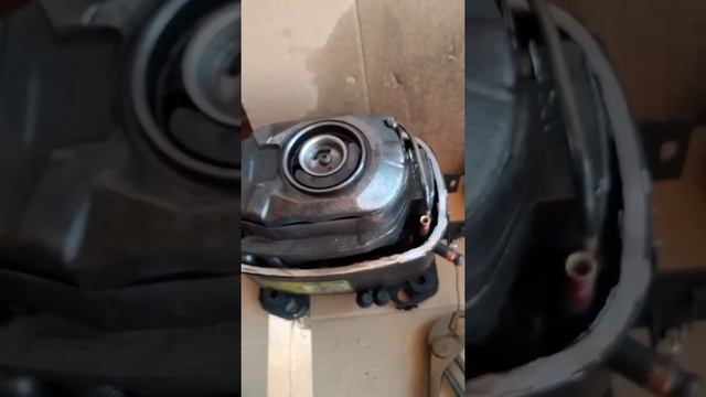 Ремонт компрессора холодильника - разборка смотреть онлайн