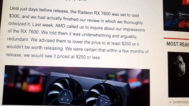AMD Radeon RX 7600 Review || Rahman Khan смотреть онлайн