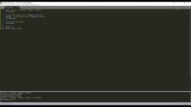 Python Tutorial Lesson 5: Adding to Arrays смотреть онлайн