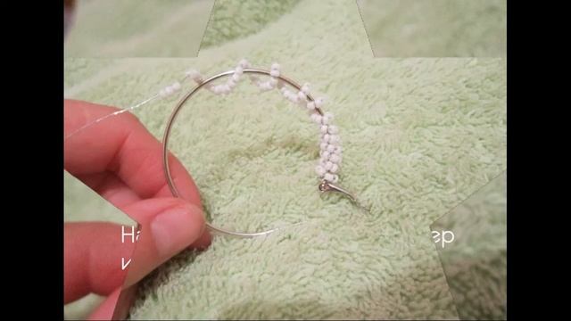 Сережки из бисера. Мастер-класс по бисероплетению смотреть онлайн