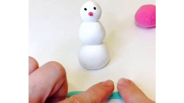 Учим букву С.Лепим снеговика из пластилина.Учим цвета.Учим счет. смотреть онлайн