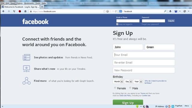 Facebook Sign Up Video: How To Create A New Facebook Account