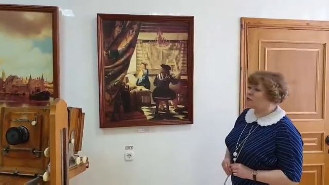 Ян Вермеер "В мастерской художника " смотреть онлайн