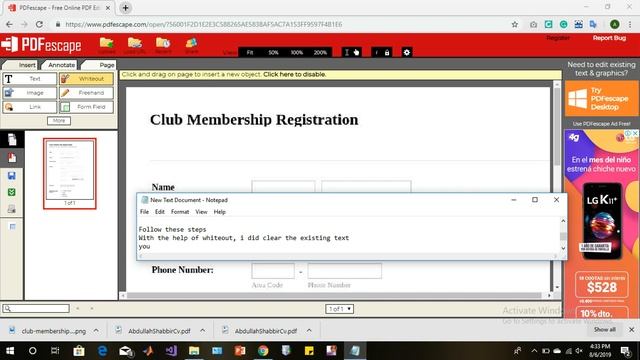 Easy PDF Editing (including simple text files, forms, CVs, questionnaires etc) смотреть онлайн