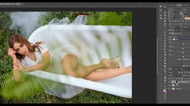 Creative Photo Retouch Demo / Skin Color Correction Tutorial Video #2 смотреть онлайн
