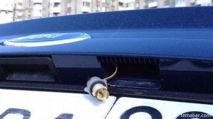 Замена лампочки подсветки номера на Форд Фокус 2