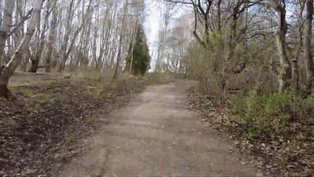 Как проще пройти до горы Малое Седло в Кисловодском парке. Hyperlapse смотреть онлайн