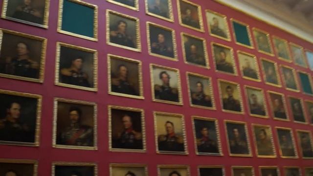 Портреты полковоцев в эрмитаже.Военная галерея смотреть онлайн