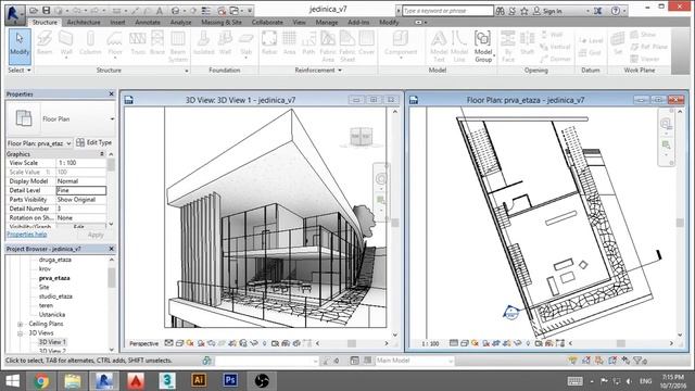 Revit on dual monitors / two screens смотреть онлайн