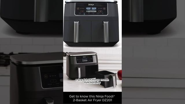 Cooking made easy Ninja DZ201 DualZone technology, 2 baskets, 6 in 1 functionality смотреть онлайн
