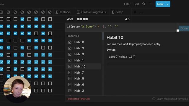 How To Build A Progress Bar In Notion: Habit Tracker (Part 1) смотреть онлайн