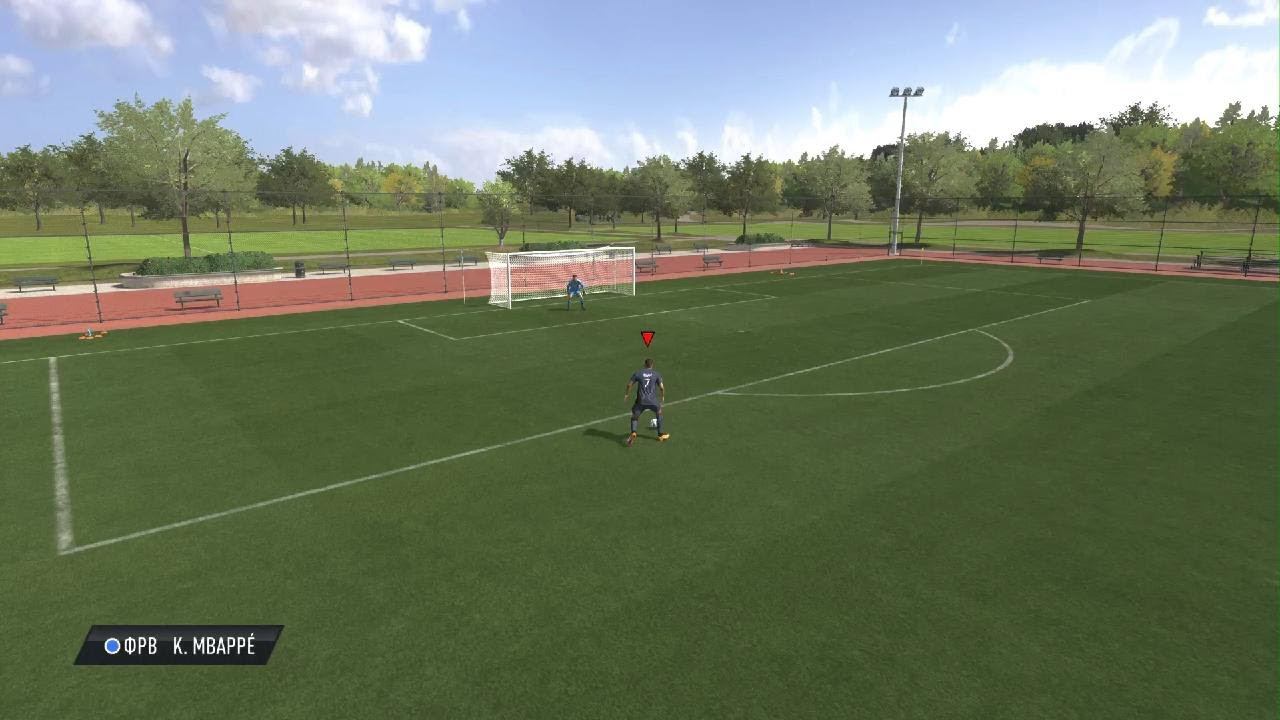 FIFA 23 переброс пяткой