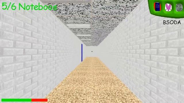 Baldi can walk (FOR REAL THIS TIME)! - Baldi's Basics V1.4.3 Mod смотреть онлайн