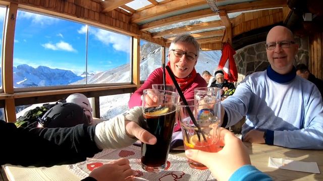 SKI TRIP 2018 - Canazei, day 3 - VERY WINDY смотреть онлайн