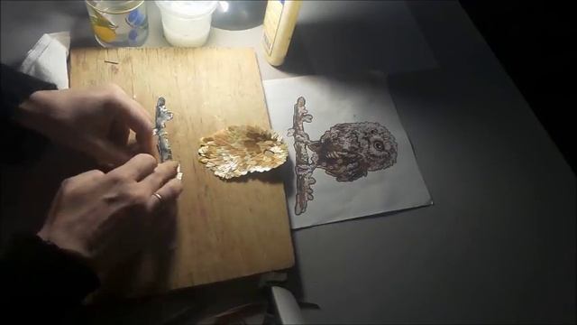 Сова из соломки. Оwl made of straw. Как это сделать быстро? How to do it quickly? смотреть онлайн