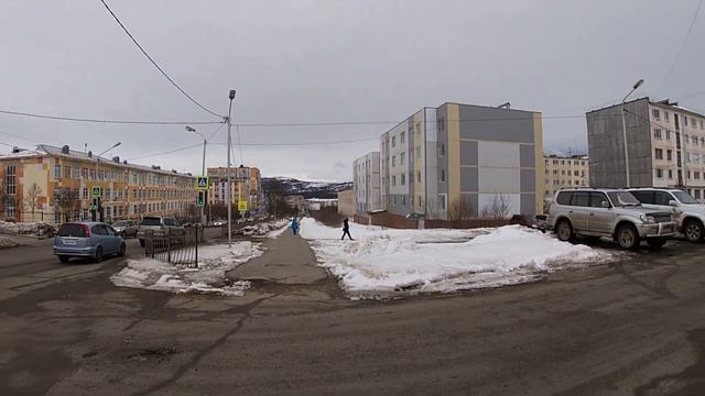 Прогулки по Магадану. Пешком от Торгового до Горького, ул.Гагарина и Якутская. Современный Магадан смотреть онлайн