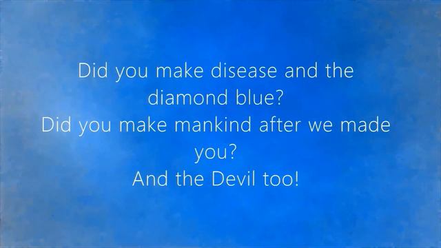 Dear God - XTC Cover смотреть онлайн