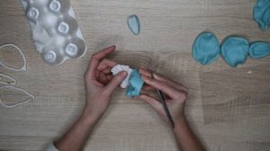 Ирис бородатый.  Обзор инструментов для лепки ириса из холодного фарфора