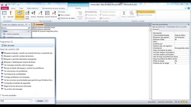 Access 2010 - Crear una consulta con valores únicos usando SQL смотреть онлайн