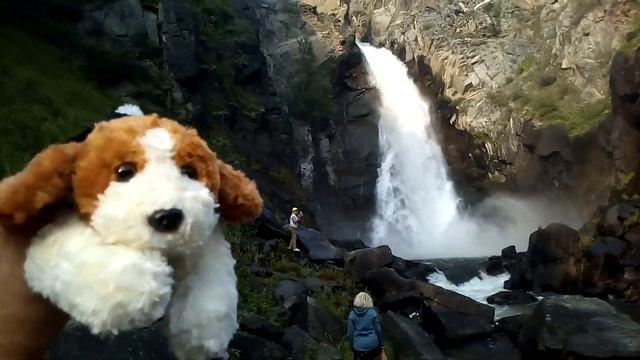 Долина Чулышмана, Siberian Expeditions, мощный водопад Куркуре. смотреть онлайн