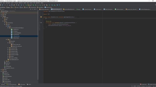 Парсинг JSON с помощью Retrofit2 смотреть онлайн