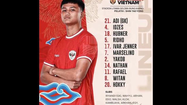 MASIH MENYALA SIH ! Line up Timnas Indonesia Vs Vietnam Sudah Rilis 2 pemain Di Coret Sty смотреть онлайн