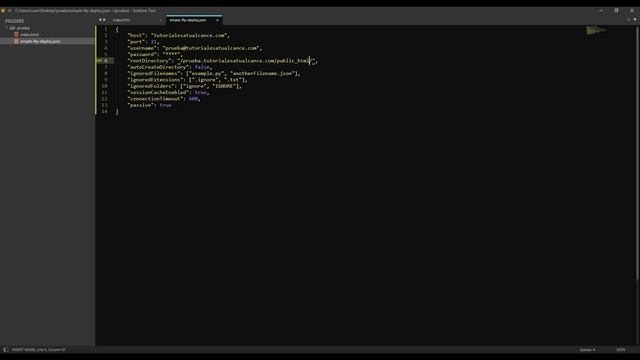 Cómo administrar sitios web en línea desde Sublime Text con Simple FTP Deploy смотреть онлайн