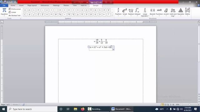 How To Type Equation In Microsoft Word | Easiest Way to Type Equations | Nydasa | নিডাসা смотреть онлайн