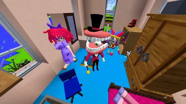 JAX AND RAGATHA STOLE POMNI'S BELONGINGS! DID SHE CRY? AMAZING DIGITAL CIRCUS In Minecraft