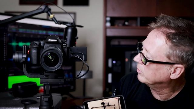 Zhiyun Crane 3 and Canon 90D works for image transmission! смотреть онлайн
