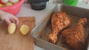 ИНДЕЙКА В ДУХОВКЕ. ГОЛЕНЬ ИНДЕЙКИ СОЧНАЯ,МЯГКАЯ МАРИНОВАННАЯ В ПОТРЯСАЮЩЕМ МАРИНАДЕ.РЕЦЕПТ НА УЖИН