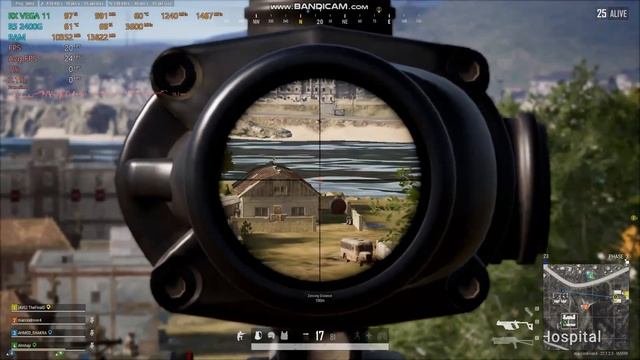 PUBG (Casual Mode) AMD Ryzen 5 2400G Vega 11 16GB Single Channel 900p Very Low DX11 смотреть онлайн