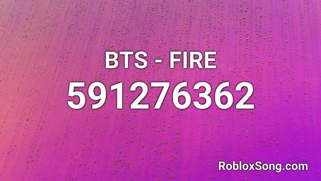 BTS - FIRE Roblox ID - Roblox Music Code смотреть онлайн