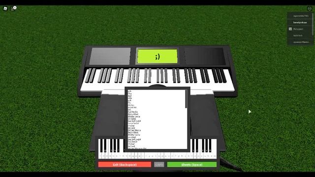 Asgore Theme Roblox Piano