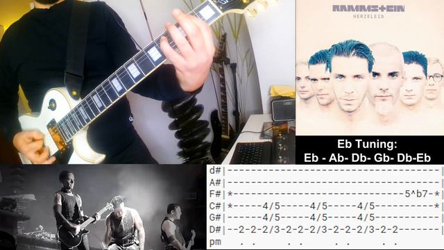 Rammstein - Weisses Fleisch |Guitar Cover| |Tab|