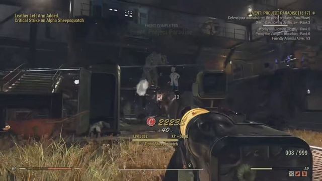 Fallout 76 - Making Quick Work of the Alpha in Project Paradise смотреть онлайн