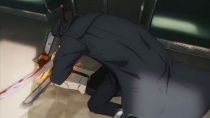 человек бензопила отрывок видео