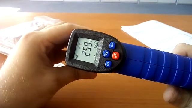 Как пользоваться пирометром. Обзор модели Wintact WT550 (-50...+550C) смотреть онлайн