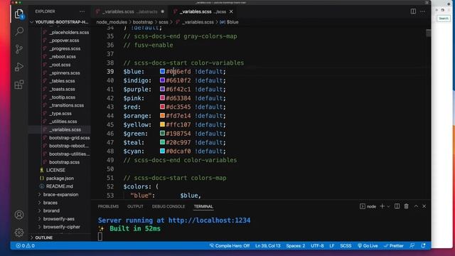 Change Bootstrap's colors смотреть онлайн