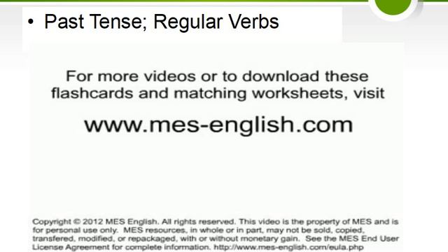 Simple Past Tense смотреть онлайн