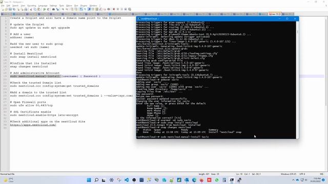 NextCloud creation in Simple steps смотреть онлайн