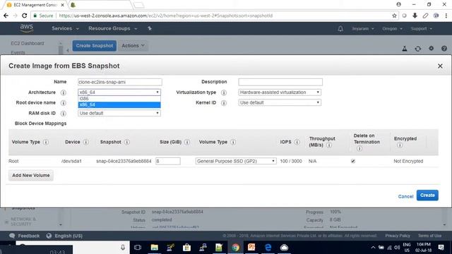 17 How to clone ec2 instance using snapshot backup смотреть онлайн