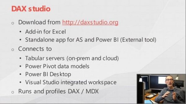 DAX Tools - DAX Studio 1 – Introduction