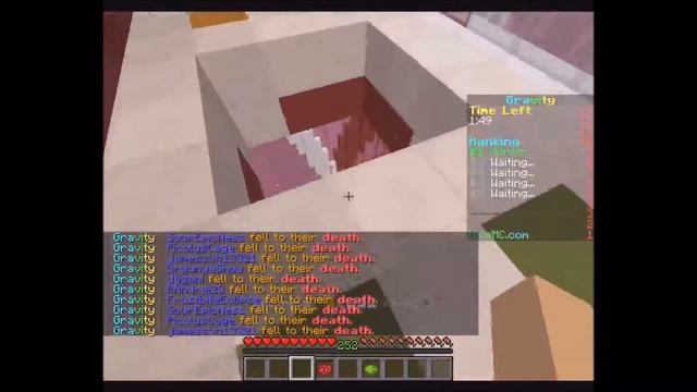 A PLAYER FINISHED?! - Minecraft Gravity Minigame смотреть онлайн