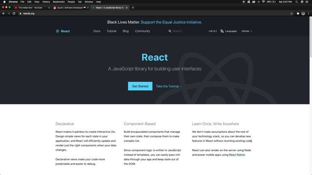 ReactJS Tutorial 2 - What is React ? | React.js - The complete course смотреть онлайн